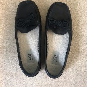 Ugg driving moccasin loafer size 8